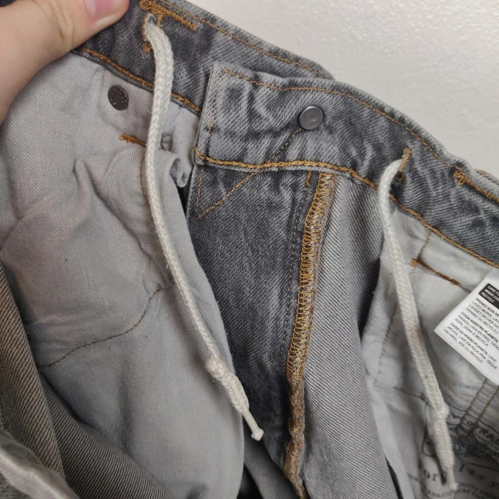 Levi's Super‎ Baggy Jeans Mens 32x30 Grey Relaxed Wide Leg Streetwear Skater